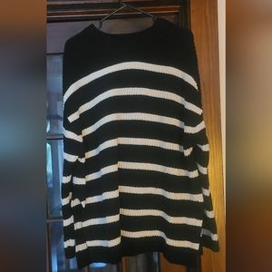 H&M | Oversized Striped Sweater